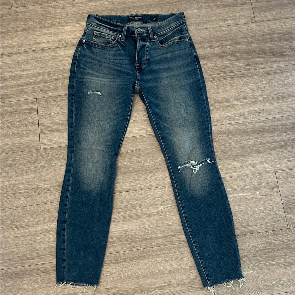 Lucky Brand Indigo Ankle Jeans